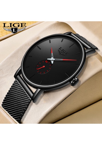 Lıge Saatler Erkek 2022 Minimalist Erkek Moda Ultra-Ince Izle Basit Erkekler Iş Kuvars Saat Kol Saati Relogio Masculino (Yurt Dışından) fiyatları