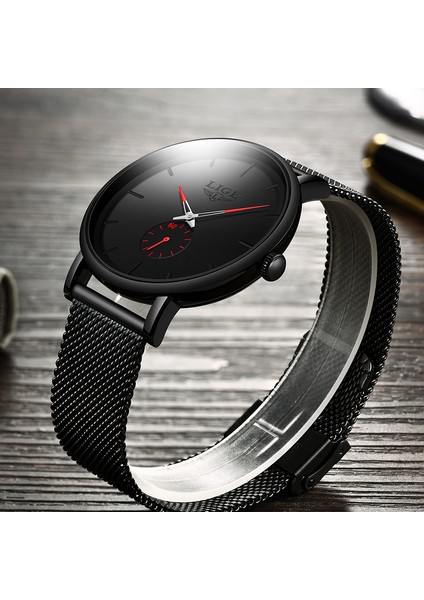 Lıge Saatler Erkek 2022 Minimalist Erkek Moda Ultra-Ince Izle Basit Erkekler Iş Kuvars Saat Kol Saati Relogio Masculino (Yurt Dışından) fırsatları