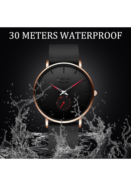 Gül Altın Lıge 2022 Yeni Moda Spor Erkek Saatler Top Marka Lüks Su Geçirmez Basit Ultra-Ince Izle Erkekler Kuvars Saat Relogio Masculino (Yurt Dışından) indirimleri