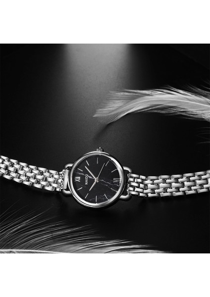 Beyaz Kadın Saatler Yeni Naıdu Gül Altın Gümüş Bayanlar Bilezik Izle Bayan Kuvars Elbise Kol Saati Feminino Reloj Mujer Kol Saati (Yurt Dışından) fırsatları