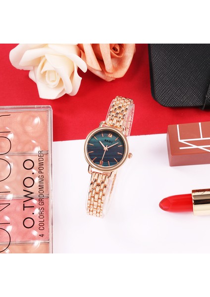 Beyaz Kadın Saatler Yeni Naıdu Gül Altın Gümüş Bayanlar Bilezik Izle Bayan Kuvars Elbise Kol Saati Feminino Reloj Mujer Kol Saati (Yurt Dışından) indirimleri