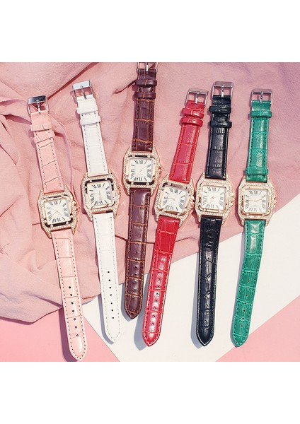 Kahverengi ve Bilezik Casual Kadın Saatler Sevimli Kedi Kulak Bayan Bileklik Izle Moda Deri Band Kuvars Kol Saati Saat Montre Femme Relogio Feminino (Yurt Dışından) indirimleri