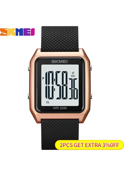 Renk 6 Skmeı Arka Işık Spor Dijital Saat Erkek 50 M Su Geçirmez Tarih Hafta Elektronik Kronometre Kol Saatleri Çalar Saat Reloj Hombre (Yurt Dışından) modelleri