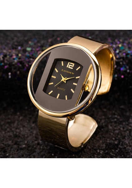 Gümüş Beyaz Bilezik Izle Kadınlar Için Altın Yeni Cansnow Lüks Bayanlar Kol Saati Çelik Kuvars Saat Kadın Tasarlanmış Moda Relogio Feminino (Yurt Dışından) modelleri