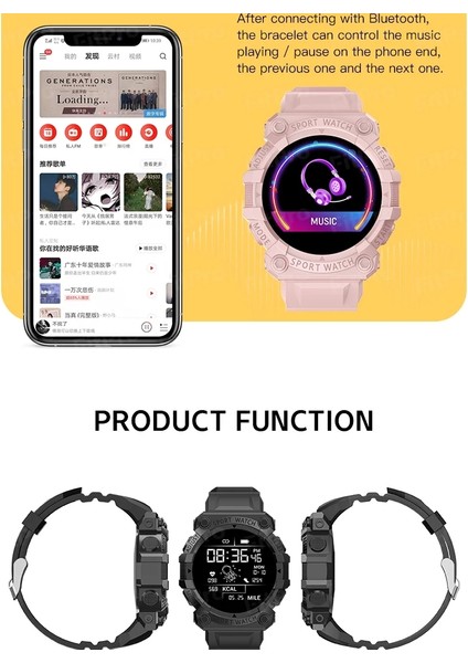 Yeşil Astronot Akıllı Saatler Kadın Erkek Dokunmatik Ekran Spor Spor Bilezik Adımlar Sağlık Monitör Renk Dijital Kol Saati Android Için (Yurt Dışından)