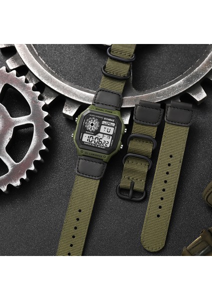 Metal-Gümüş Reloj Deportivo Dijital Erkek Saatler Erkekler 5bar Su Geçirmez Spor Izle Spor Paslanmaz Çelik Kol Saati Relojes Deportivos Zegarek (Yurt Dışından) fırsatları