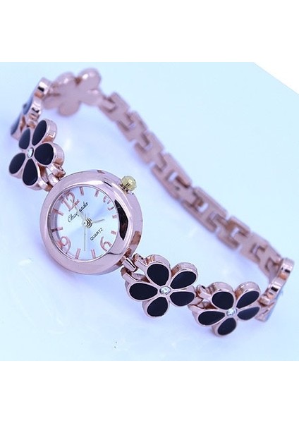 Beyaz Rahat Paslanmaz Çelik Kayış Kadın Lüks Fanshion Izle Gül Altın Elbise Elmas Kadın Gündelik Saat Severlerin Bilezik Izle (Yurt Dışından) fiyatları