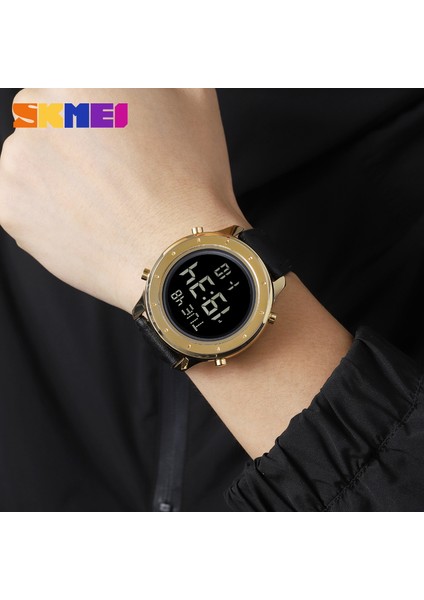 Çelik Kayış 1 Skmeı LED Işık Kronometre Spor Saatler Erkek Çok Fonksiyonlu 3bar Su Geçirmez Geri Sayım Takvimi Dijital Kol Saati Reloj Hombre (Yurt Dışından) indirimleri