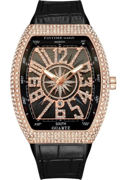 Stil 2 Sıcak Satış Erkekler Moda Lüks Izle Elmas Buzlu Out Su Geçirmez Kuvars Kol Saati Mavi Silikon Bant Parti Gündelik Elbise Saatler (Yurt Dışından) indirimleri