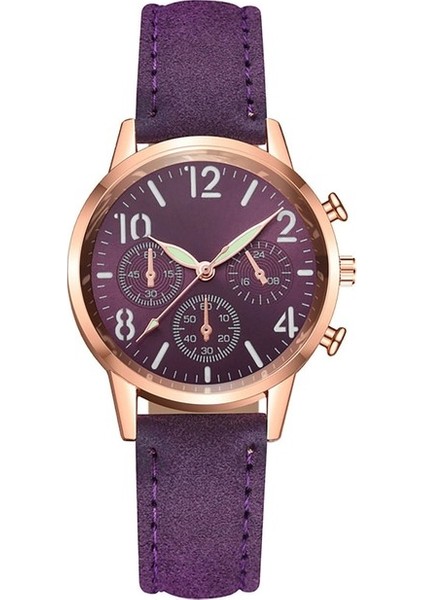 Q Kadın Quartz Saat Paslanmaz Çelik Şerit Gül Altın Analog Kol Saati Kadın Bilezik Saatler Aydınlık Saat Hediye Zegarek Damski (Yurt Dışından)