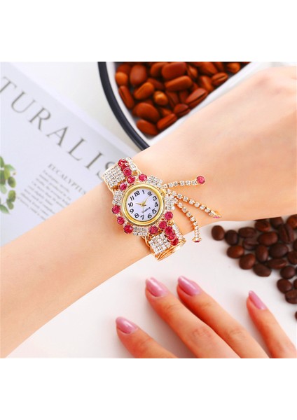 Yeşil Yeni Lüks Bilezik Izle Kadınlar Için Moda Trendi Elmas Kuvars Kol Saati Kişilik Bayan Saatler Yüksek Kaliteli Elbise Izle (Yurt Dışından) indirimleri