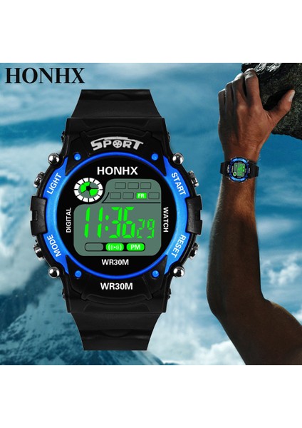 Kırmızı Dijital Saatı Erkekler Kadınlar Için Dijital LED Analog Kuvars Alarm Tarihi Spor Kol Saati Erkek Moda Izle Relogio Masculino (Yurt Dışından) fiyatları