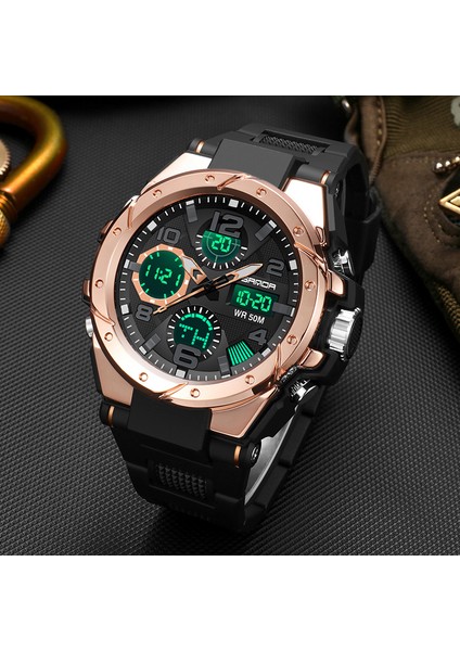 6030 Beyaz Siyah Üst Marka Lüks Erkek Spor Izle Dijital LED Elektronik G Tarzı Kuvars Saatı Su Geçirmez Yüzme Şok Askeri Spor (Yurt Dışından) fırsatları