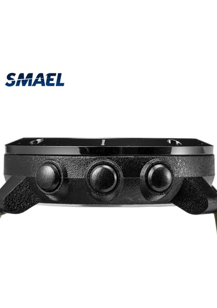 Armygreen Dijital Saat Su Geçirmez Relogio Masculino Smael LED Saat Büyük Şok Direnç Izle Erkekler Otomatik 1711 Erkek Saatler Spor Askeri (Yurt Dışından) indirimleri