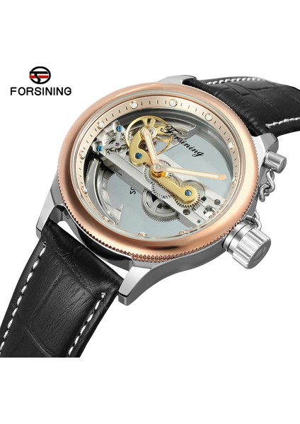 04 Forsınıng Mekanik Saat Dairesel Tırnak Terazisi Siyah Kuşak Izle Gündelik Moda Tam Içi Boş Yatay Mekanik Saat (Yurt Dışından) fiyatları