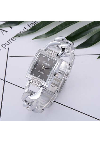 Stil 2 Kadın Saatler Top Marka Lüks Altın Bilezik Izle Kadın Saatler Taklidi Bayanlar Izle Saat Reloj Mujer Montre Femme (Yurt Dışından) indirimleri