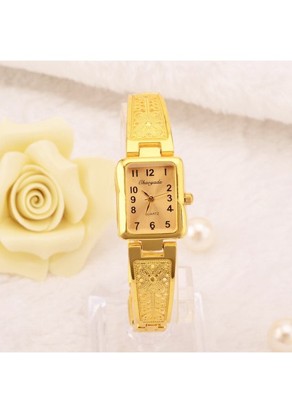 Altın-Cyd Yeni Kadın Moda Bilezik Izle Lüks Altın/gümüş Kuvars Kadın Elbise Saatler Bayanlar Nefis Relogio Feminino Saati Saat (Yurt Dışından)