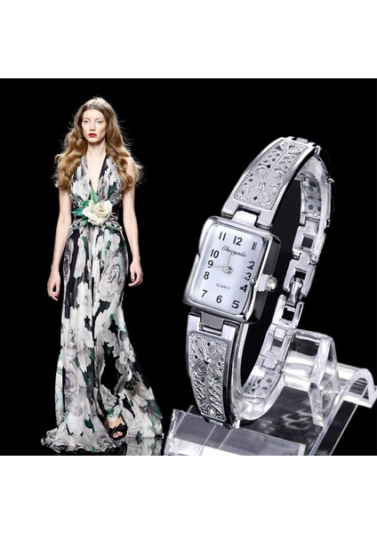 Altın-Cyd Yeni Kadın Moda Bilezik Izle Lüks Altın/gümüş Kuvars Kadın Elbise Saatler Bayanlar Nefis Relogio Feminino Saati Saat (Yurt Dışından) modelleri