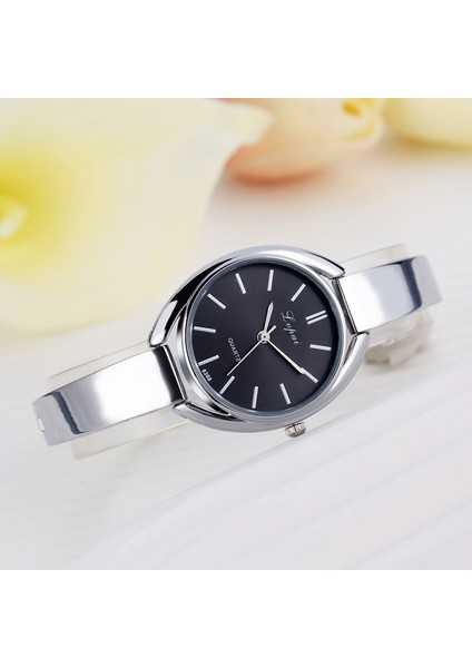 Gül Altın Beyaz Yeni Lüks Elbise Izle Kadınlar Için Altın Paslanmaz Çelik Bayan Bilezik Saatler Moda Sadelik Kuvars Kol Saati Kadın Saat (Yurt Dışından) fırsatları