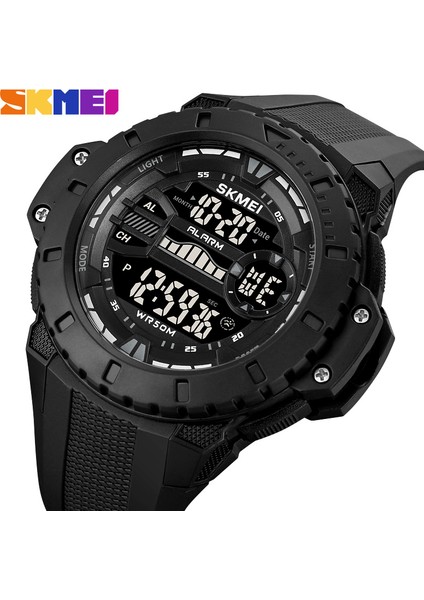 Renk 4 Skmeı Yeni Serin Japonya Dijital Motionmen 5bar Su Geçirmez Spor Saatler Erkekler Çok Fonksiyonlu Arka Işık Chrono Izle Alarm Reloj Hombre (Yurt Dışından) fiyatları