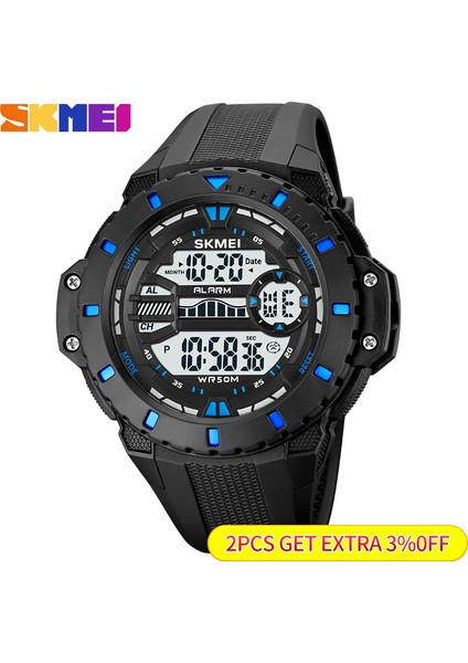 Renk 4 Skmeı Yeni Serin Japonya Dijital Motionmen 5bar Su Geçirmez Spor Saatler Erkekler Çok Fonksiyonlu Arka Işık Chrono Izle Alarm Reloj Hombre (Yurt Dışından) modelleri
