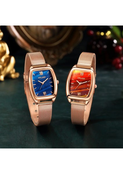 Beyaz Lüks Izle Kadın Saatler Reloj Mujer Gül Altın Bilezik Izle Bayanlar Kadın Saat Rahat Kuvars Saatı Relogio Feminino (Yurt Dışından) fiyatları