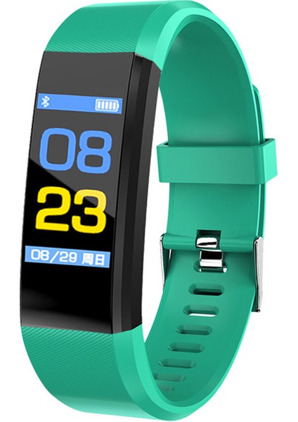 Yeşil 2022 Erkek Akıllı Dijital Saat Spor Kol Saati Pedometre Kilometre Kalori Spor Su Geçirmez Kadınlar Için Kalp Hızı Izleme ile (Yurt Dışından)