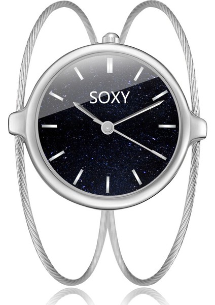 Altın Relogio Feminino Lüks Kadın Izle Yeni Tasarım Benzersiz Yıldızlı Gökyüzü Bilezik Saatler Moda Gümüş Bayanlar Izle Saat Reloj Mujer (Yurt Dışından) fırsatları