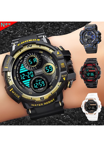 805 Altın Erkek Saatleri Spor 2022 Moda Dijital Kol Saati Su Geçirmez Kronometre Elektronik Saat Çocuklar Için Orologio Uomo Relógio (Yurt Dışından) fiyatları