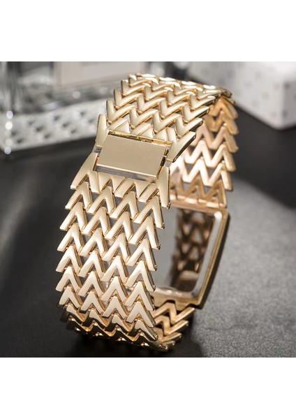 Altın Moda Lüks Bilezik Saatler Kadınlar Için Şık Altın Gümüş Paslanmaz Kayış Bayanlar Kuvars Kol Saati Saat Rahat Reloj Mujer (Yurt Dışından) modelleri