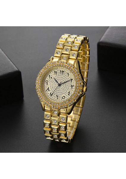 Gümüş Set Altın Lüks 2 Adet/takım Kadın 2022 Taklidi Saatler Kadınlar Kristal Kuvars Bilezik Saatler Elbise Yeni Kol Saati Saat Relogios (Yurt Dışından) indirimleri