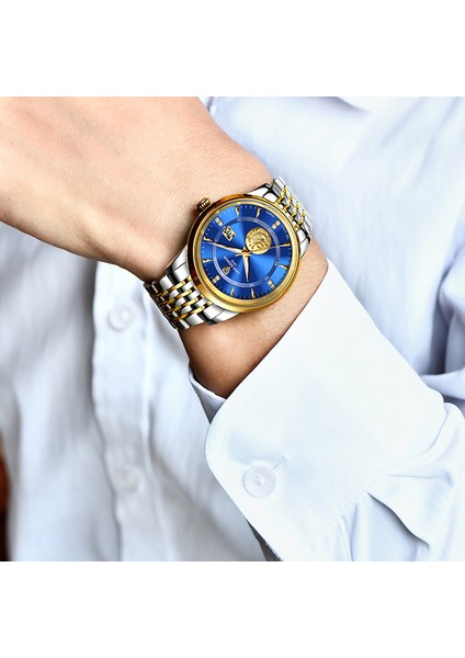 Gümüş Mavi Lıge Üst Marka Lüks Moda Dalgıç Izle Erkekler 30ATM Orologio Da Polso Geçirimsiz Orologio Sportivo Orologio Da Polso Al Quarzo (Yurt Dışından) indirimleri