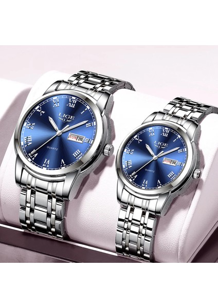 Erkekler Izle G Lıge Sevgili Saati Seti Orijinal Erkekler Için Iş Kadınları Moda Rahat Su Geçirmez Paslanmaz Çelik Kuvars Bayanlar Kol Saatleri + Kutu (Yurt Dışından) fiyatları