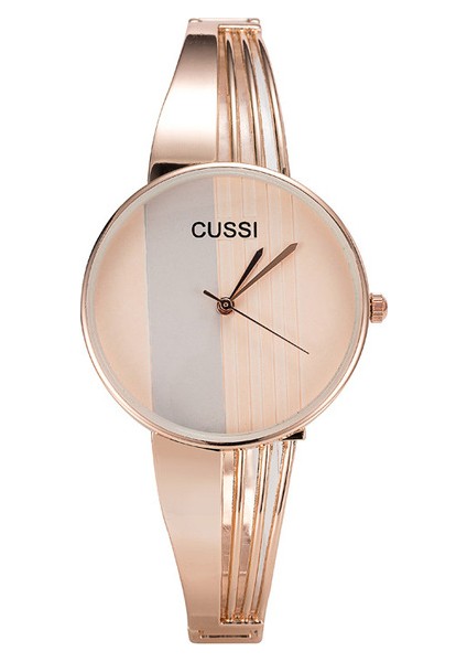 Gül Altın Cussı Üst Marka Bayan Izle Kuvars Kol Saati Lüks Bayanlar Bilezik Saatler Elbise Saatler Relogio Feminino Klasik Reloj Saat (Yurt Dışından)