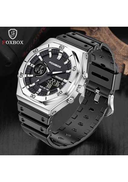 Tüm Siyah Lüks Üst Marka Lıge Dijital Spor Izle Erkekler Için 50 M Su Geçirmez Kronograf Çalar Saat Aydınlık Kuvars Kol Saati Adam (Yurt Dışından) indirimleri