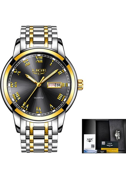 Erkekler Izle B Lıge Sevgili Saati Seti Orijinal Erkekler Için Iş Kadınları Moda Rahat Su Geçirmez Paslanmaz Çelik Kuvars Bayanlar Kol Saatleri + Kutu (Yurt Dışından)