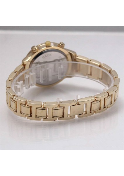 Altın Moda ve Eğlence Bayanlar Hediyelik Saat Gd Paslanmaz Çelik Bilezik Saat Takı Kuvars Izle Japon Hareketi Arasında (Yurt Dışından) indirimleri