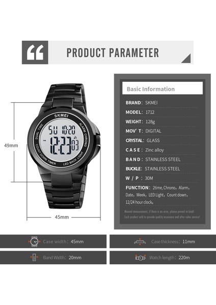 Renk 3 Skmeı Erkek Dijital Kol Saatleri 2 Zaman Kronometre Erkekler Spor Izle Moda LED Erkekler Saatler Su Geçirmez Saat Relogio Masculino 1712 (Yurt Dışından)