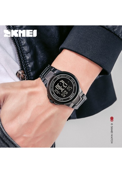 Renk 3 Skmeı Erkek Dijital Kol Saatleri 2 Zaman Kronometre Erkekler Spor Izle Moda LED Erkekler Saatler Su Geçirmez Saat Relogio Masculino 1712 (Yurt Dışından)