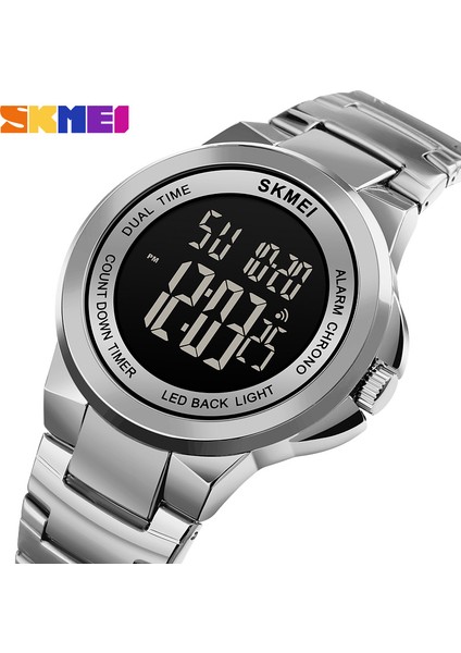Renk 3 Skmeı Erkek Dijital Kol Saatleri 2 Zaman Kronometre Erkekler Spor Izle Moda LED Erkekler Saatler Su Geçirmez Saat Relogio Masculino 1712 (Yurt Dışından)