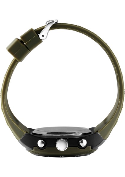 Gri Smael Moda Saatler Erkekler LED Spor Askeri Saat Alaşım Dial Dayanıklı Erkek Analog Kuvars Dijital Saat Relogio Masculino 1008 (Yurt Dışından)