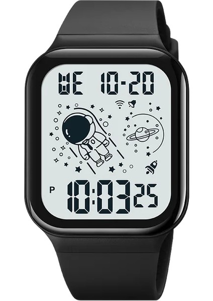 Renk 3 Skmeı Yeni Yaratıcı Astronot Arama Takvimi Kronometre Arka Işık Ekran Kol Saatleri Mens 5bar Su Geçirmez Spor Saatler (Yurt Dışından)