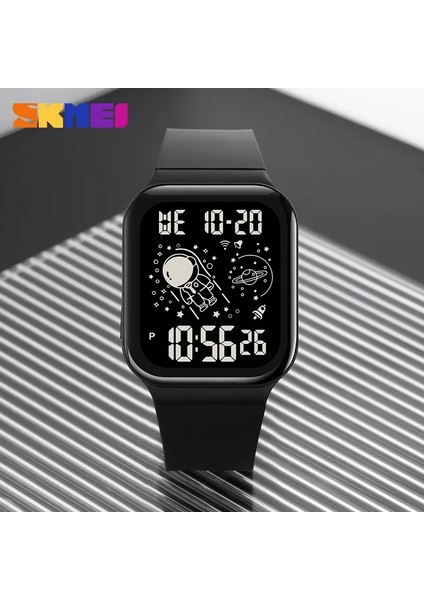 Renk 3 Skmeı Yeni Yaratıcı Astronot Arama Takvimi Kronometre Arka Işık Ekran Kol Saatleri Mens 5bar Su Geçirmez Spor Saatler (Yurt Dışından) modelleri
