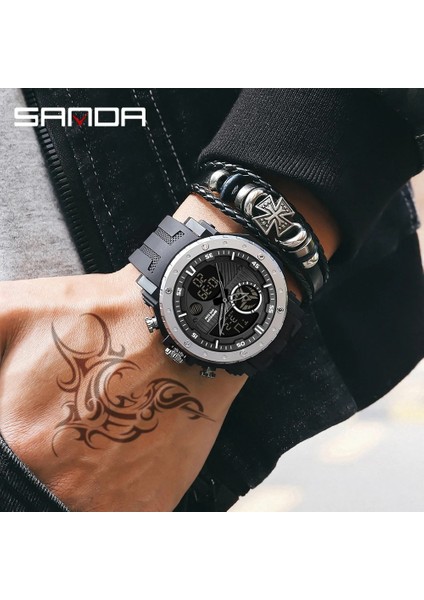 Ordu Yeşil Sanda Adam Izle Su Geçirmez Spor Orijinal Darbeye Dayanıklı Dijital Saat Erkek Saatler Lüks Orijinal Deri Kayış Erkek Kol Saati (Yurt Dışından) fırsatları