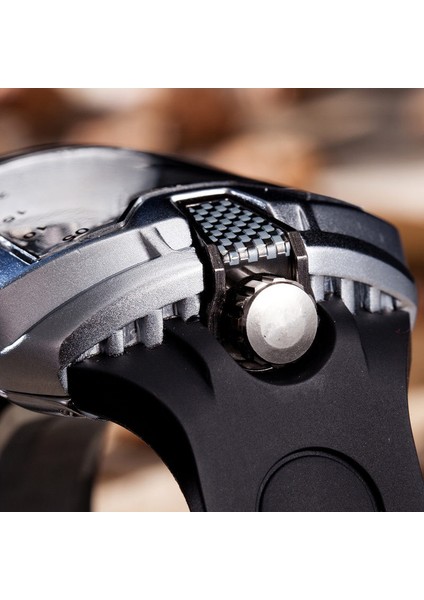 Siyah Erkek Içi Boş Izle Hayalet Silika Silikon Bilezik Kuvars Izle Serin Relogio Erkekler Izle Hayalet Öğrenci Saati (Yurt Dışından) indirimleri