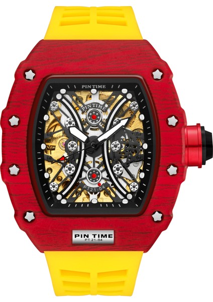 Stil 5 Pıntıme Mekanik Adam Saatler Klasik Rm Lüks Tasarım Otomatik Görünür Kol Saati 12 Renk Nedensel Erkek Izle Kauçuk Kayış Kemer (Yurt Dışından) fiyatları