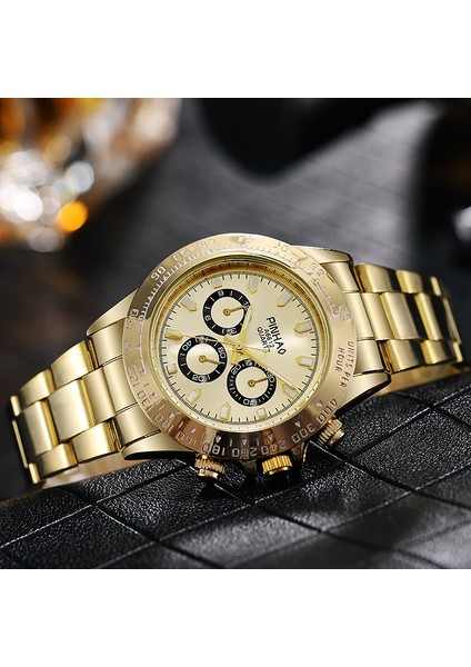 Şerit Yeni Moda Paslanmaz Çelik Erkek Saatler Kuvars Lüks Marka En Kaliteli Kol Saati Relogio Masculino Montre Homme Saat Saat (Yurt Dışından) modelleri