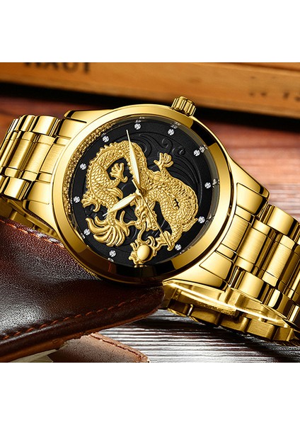 Stil 5 2022 Yeni Altın Rahat Çelik Moda Kuvars Izle Erkek Saatler Üst Marka Lüks Su Geçirmez Saat Aydınlık Relogio Masculino (Yurt Dışından) modelleri
