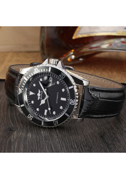 Mavi Kırmızı Siyah T-Kazanan Dairesel Dişli Mekanik Saat Takvimi Çelik Kayış Mekanik Saati Çok Renkli Erkek Saatini Gösterir (Yurt Dışından) fırsatları