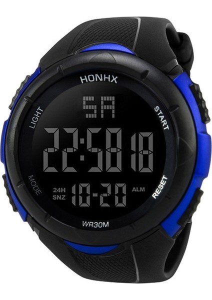 J Moda Piyade Spor Elektronik Saat Yeni LED Su Geçirmez Aydınlık Kol Saati Erkekler ve Kadınlar Için Dijital Maliyet Kol Saati (Yurt Dışından)